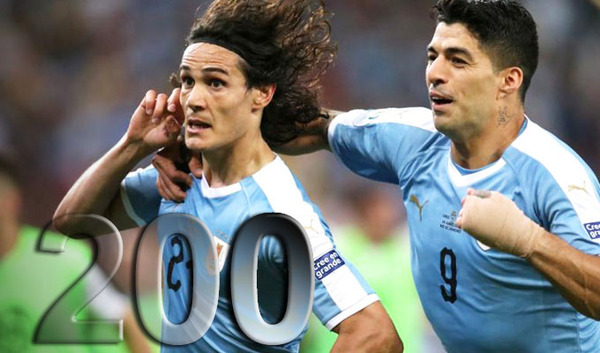 Uruguay es la primera selección que alcanza 200 partidos en la Copa América