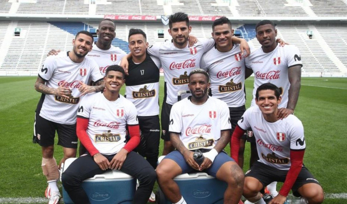 Argentina vs. Perú: la postal que compartió la Bicolor camino al Estadio Monumental