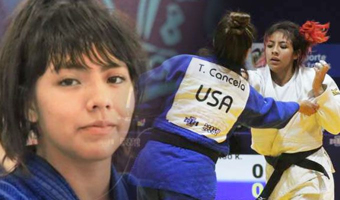 Peruvian judoka Kiara Arango won the silver medal in Colombia.