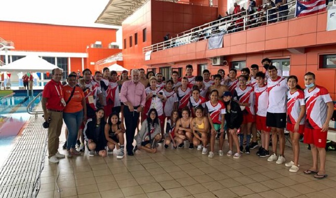 Orgullo nacional: Perú ganó el Campeonato Panamericano de Natación por Grupos de Edad en Trinidad y Tobago