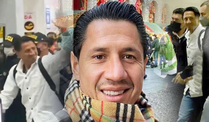 Gianluca Lapadula llegó al Cusco para hacer turismo con toda su familia