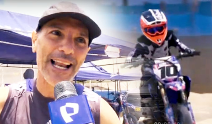 Motocross: Lelé Miikati pasea su arte por el clown y los fierros
