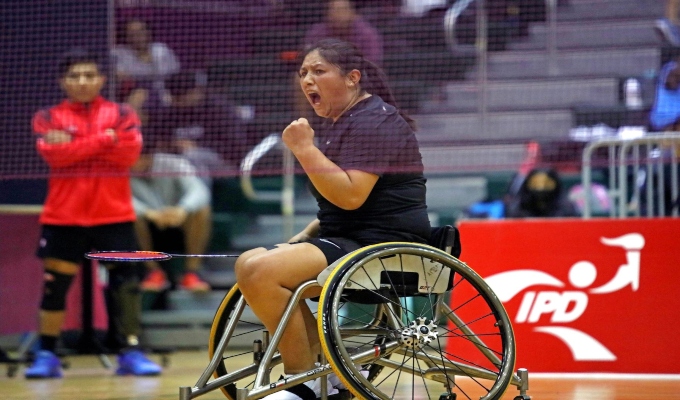 ¡Orgullo peruano! Pilar Jáuregui ganó el Mundial de parabádminton en Japón