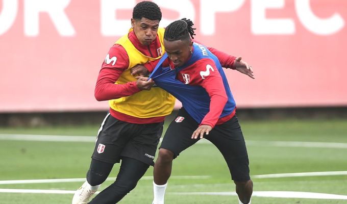 Selección Peruana continúa entrenamientos con miras a los partidos contra Paraguay y Bolivia