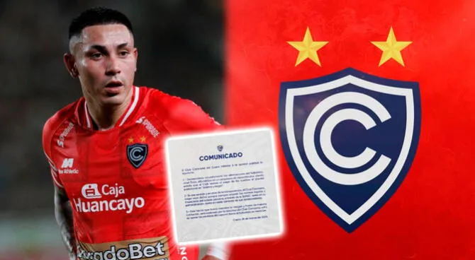 Cienciano issues statement following Jean Deza's remarks.