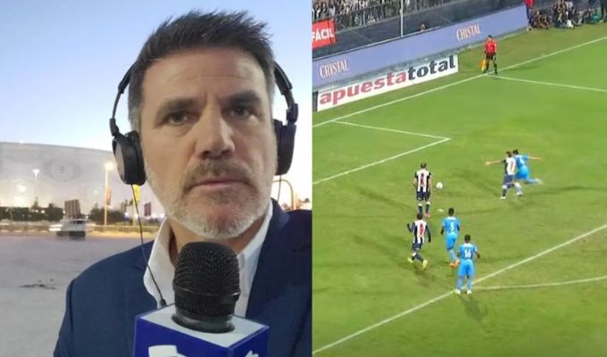 Omar Ruiz de Somocurcio cuestiona jugada de Barcos y Lavandeira para el sexto gol de Alianza: 