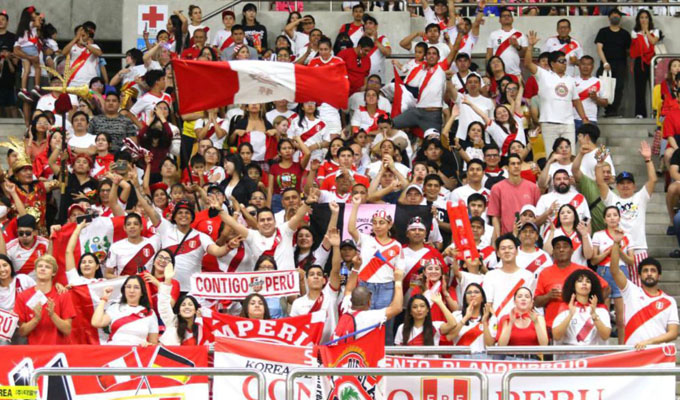 FPF asks Peruvian fans to show restraint and respect Japanese rules during friendly match.