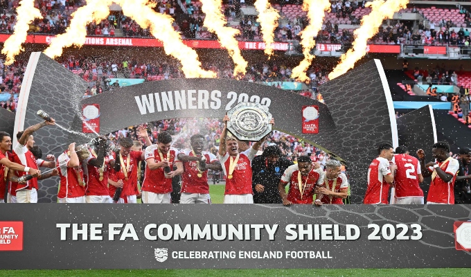Arsenal derrotó en penales al Manchester City y se consagró como campeón del Community Shield