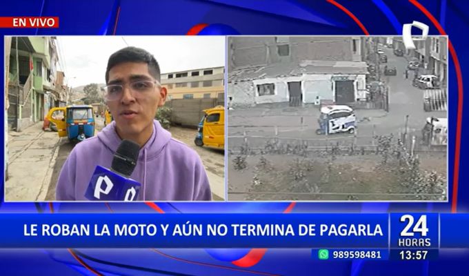 Delincuentes Roban Mototaxi De Joven