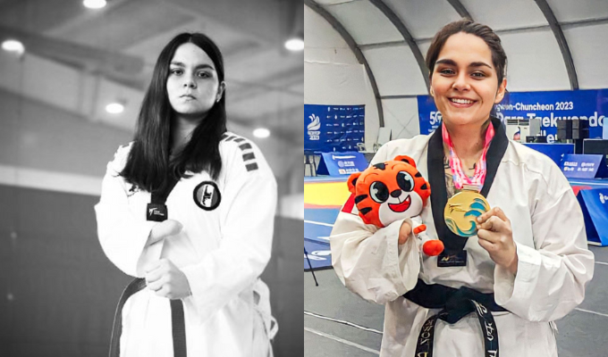 ¡Orgullo nacional! Laura Puntriano ganó medalla de oro en para-taekwondo en Corea del Sur