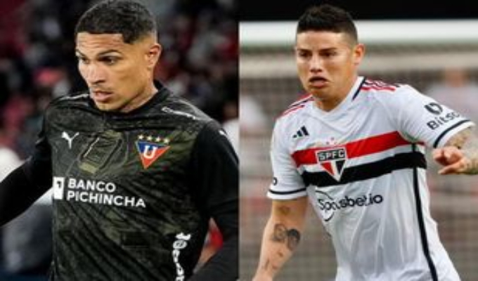 Paolo Guerrero: LDU president compares the Peruvian with James Rodriguez