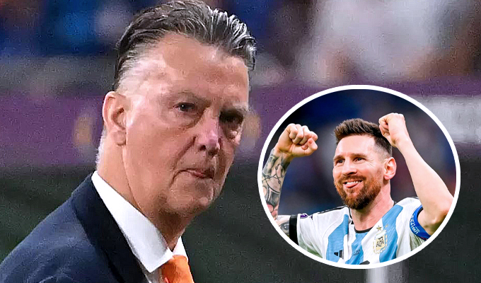 Van Gaal believes that Argentina and Messi won Qatar 2022 because they received help.