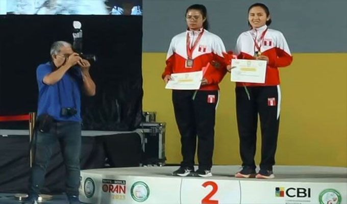 Youth Bowls World Championship: Peruvian Erica Álvarez and Paloma Macedo won medals.