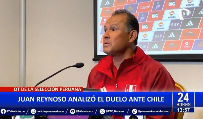 Reynoso cuestiona a periodistas chilenos que llegaron tarde a conferencia: 