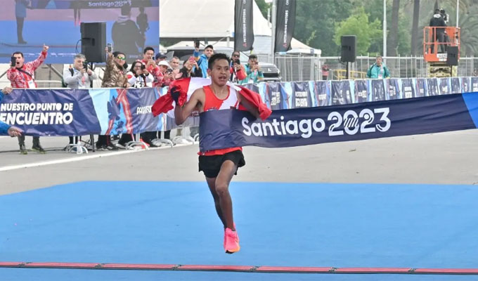 Peru shines in Santiago! Cristhian Pacheco won the gold medal at the 2023 Pan American Games.