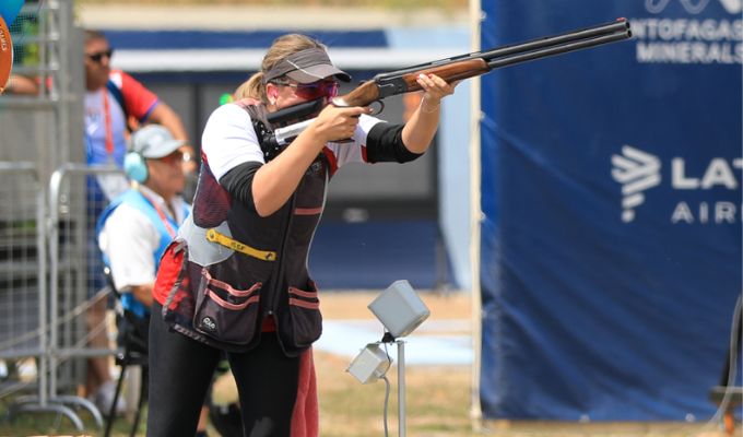 Santiago 2023: Daniella Borda wins bronze medal in shooting and qualifies for the Paris 2024 Games.