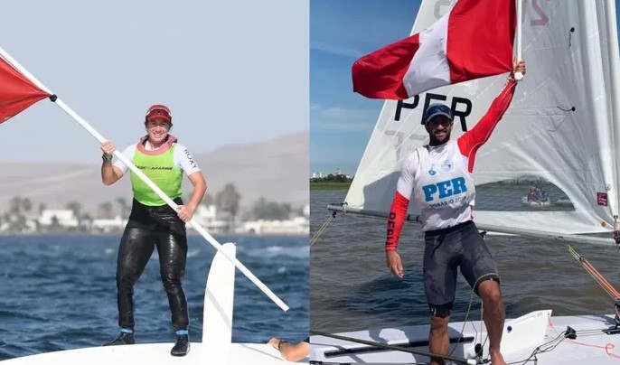 Sailing sport ensures two new gold medals for Peru in the 2023 Pan American Games.