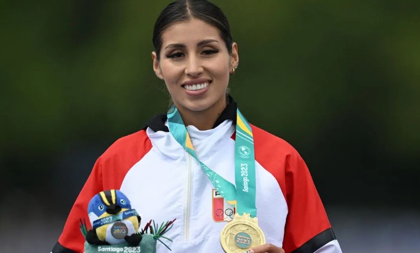 Kimberly García tras ganar oro y plata en Santiago 2023: 
