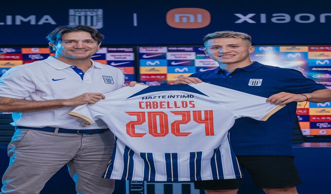 Alianza Lima oficializó a Catriel Cabellos como su nuevo fichaje para este 2024