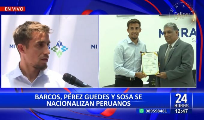 Martín Pérez Guedes no piensa en la Selección Peruana: 