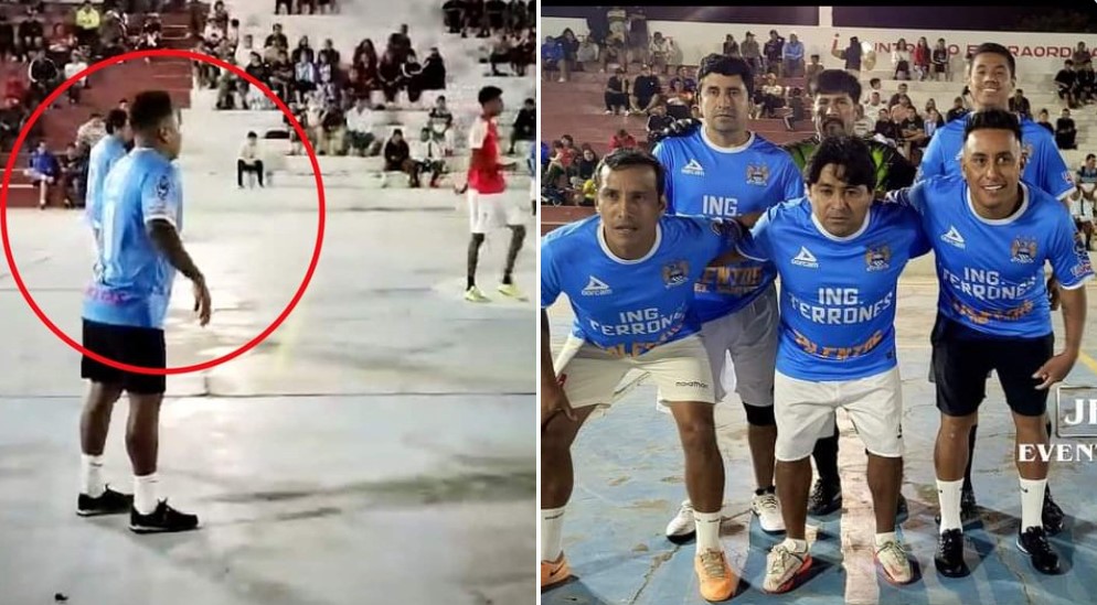Christian Cueva desaira a Fossati: fue visto jugando una pichanga en Trujillo pese a tener una lesión