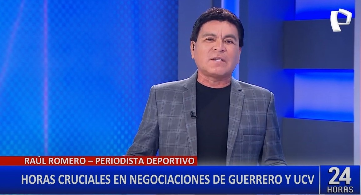 Raúl Romero sobre tema de Paolo Guerrero con la UCV: “Ha sido mal asesorado en esta situación”