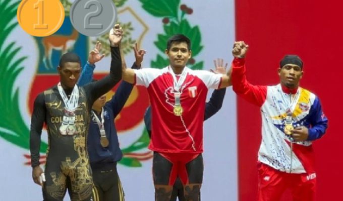 ¡Orgullo nacional! David Bardalez gana medalla de oro en Panamericano de levantamiento de pesas