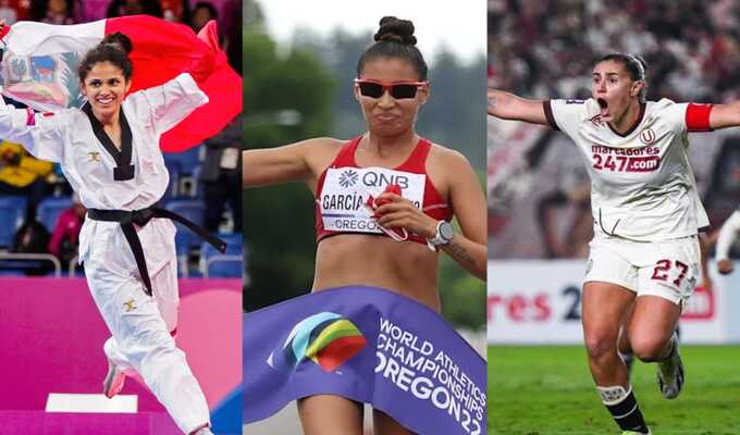 Día Internacional de la Mujer: Kimberly García, Fefa Lacoste y Angélica Espinoza entre nominadas al Premio Igualdad, Mujer y Deporte
