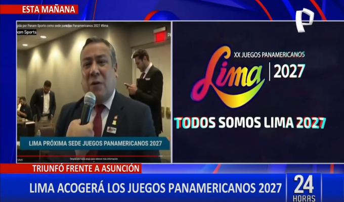 Gustavo Adrianzén tras elección de Lima como sede de los Panamericanos 2027: “Serán los mejores”