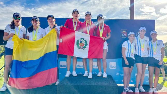 Orgullo peruano: Selección de golf campeona en Sudamericano y clasifica al Mundial Juvenil [FOTOS]