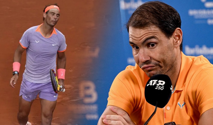 Rafael Nadal tras perder en el ATP de Barcelona: “Lo principal no es ganar, sino salir sano del torneo