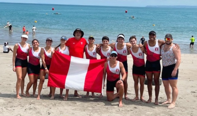 ¡Victoria blanquirroja! Selección peruana de remo gana 6 medallas en Campeonato Beach Sprint