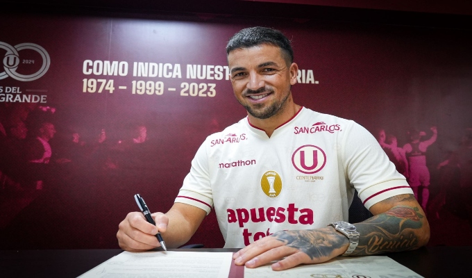 Gabriel Costa: Universitario hace oficial fichaje del exjugador de Alianza Lima