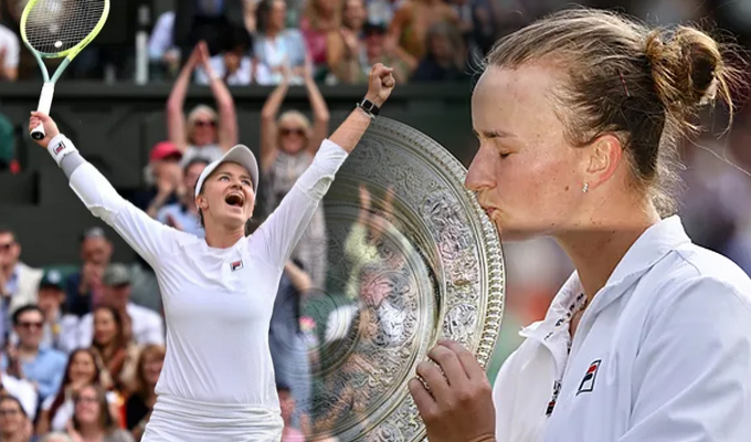 ¡Wimbledon tiene nueva reina!: Barbora Krejcikova ganó la final del torneo de Londres