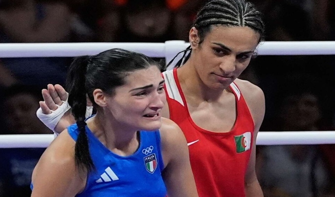 Boxeadora que abandonó pelea con Imane Khelif en París 2024 rompe su silencio [FOTOS]