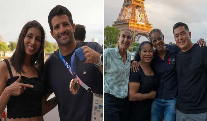 París 2024: Eva Ayllón y Natalia Málaga participaron en animado agasajo ofrecido a nuestros deportistas