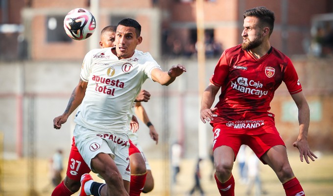 ¡Punto en La Incontrastable! Universitario igualó 1-1 ante Sport Huancayo por la fecha 6 del Clausura