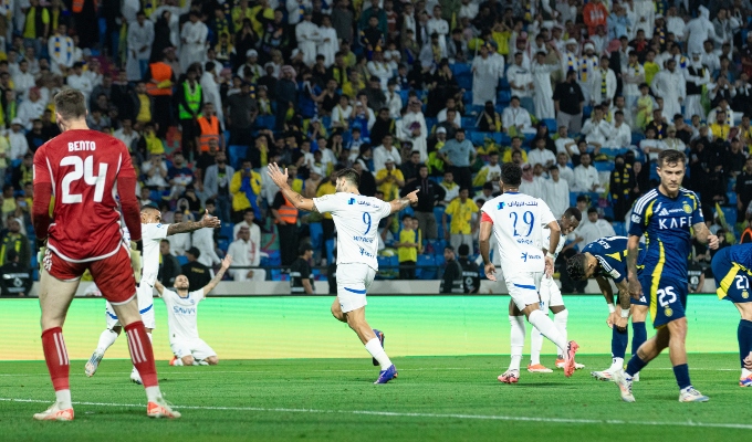 Al Hilal venció 4-1 a Al Nassr y dejó sin título de la Supercopa de Arabia Saudita a Cristiano Ronaldo