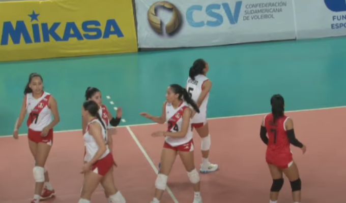 ¡Perú venció 3-0 a Chile! Irán al Mundial de Vóley Sub 19