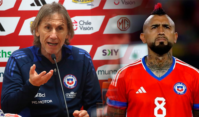 Arturo Vidal es convocado por Ricardo Gareca para los partidos de Chile ante Perú y Bolivia