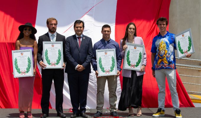 5 deportistas de disciplinas acuáticas recibieron Laureles Deportivos por el IPD tras logros en campeonatos mundiales