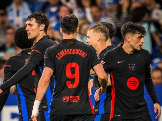 Barcelona venció 2-0 al Espanyol y se consagró como campeón de la Liga Española [FOTOS]