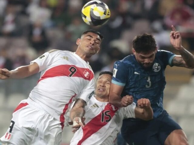 Perú se despide con derrota: cayó 1-0 con Paraguay y perdió su invicto de local en Eliminatorias [FOTOS]