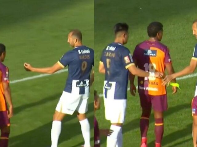 Hernán Barcos pidió disculpas a Zambrano por altercado en partido ante Los Chankas: 