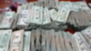 Policía incauta más de 5 millones de dólares falsos que iban ser enviados a EEUU