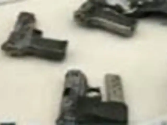 Autoridades incautan más de 360 armas en diversos operativos en Lima