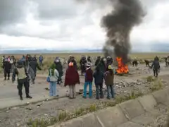 Ayacucho: comuneros del distrito de Vinchos toman Vía Los Libertadores
