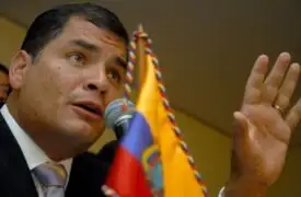 Mandatario ecuatoriano Rafael Correa llegó a Lima