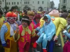 México: decenas de payasos participan en los "Juegos Olímpicos Clown"