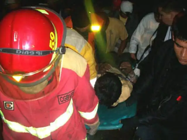La Libertad: triple choque vehicular deja tres muertos y varios heridos